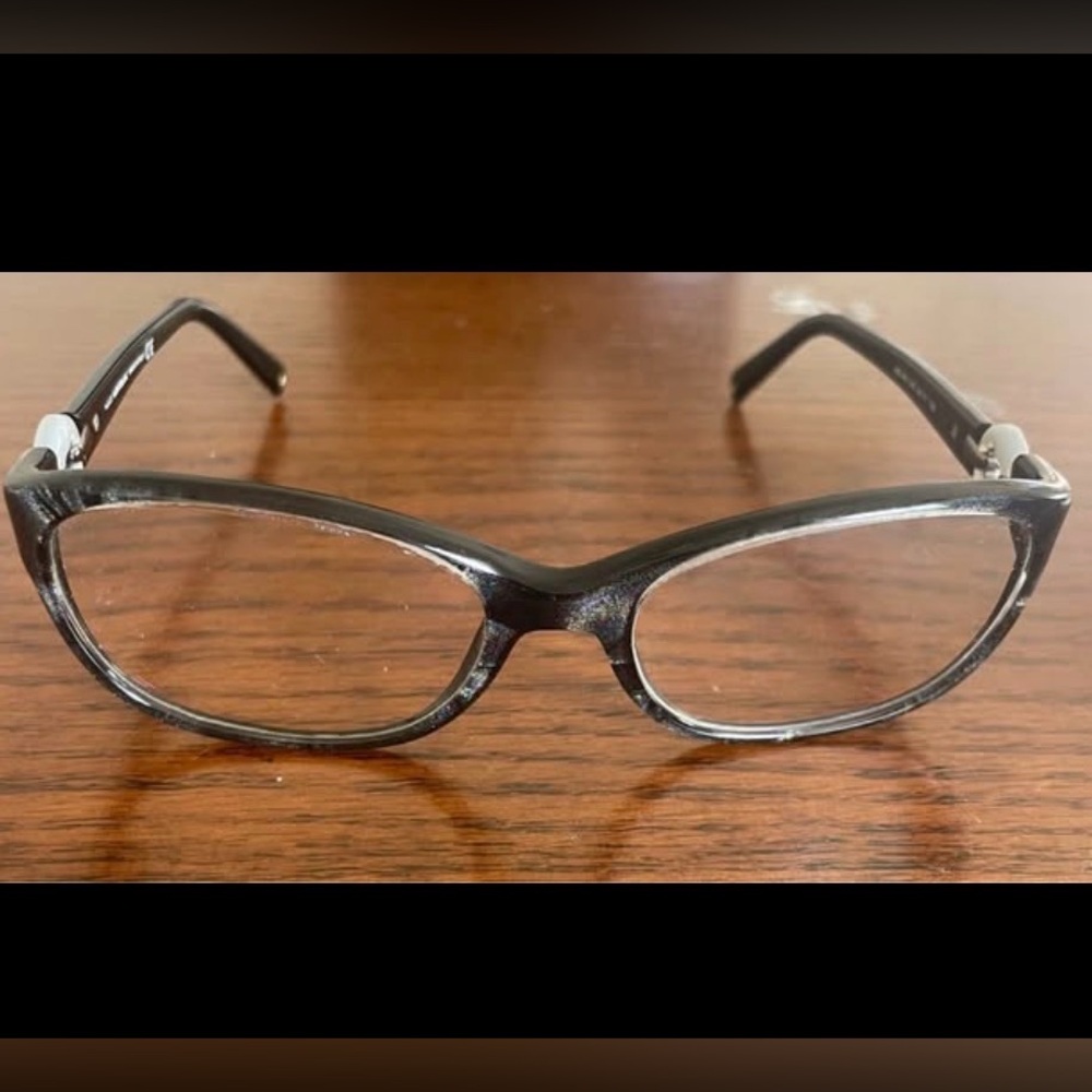Montblanc Black Eyeglasses Frame